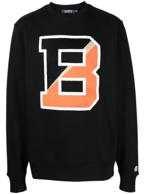 

Logo-patch crew neck sweatshirt, Billionaire Boys Club Logo-patch crew neck sweatshirt