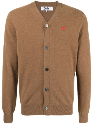 

Heart patch cardigan, Comme Des Garçons Play Heart patch cardigan