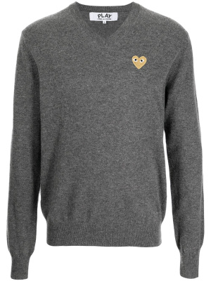 

Heart patch jumper, Comme Des Garçons Play Heart patch jumper