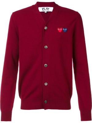 

'Double Heart' cardigan, Comme Des Garçons Play 'Double Heart' cardigan