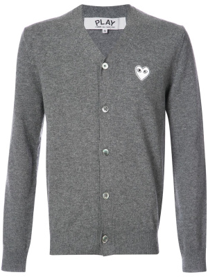 

Cardigan with white heart, Comme Des Garçons Play Cardigan with white heart