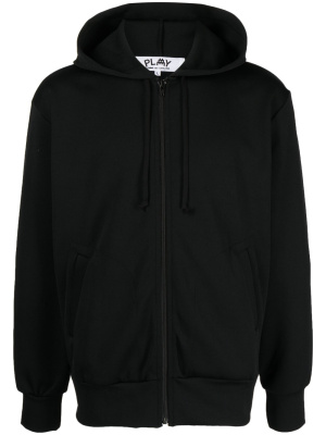 

X Invader pixelated-heart hoodie, Comme Des Garçons Play X Invader pixelated-heart hoodie