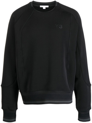 

Logo-print cotton sweatshirt, Y-3 Logo-print cotton sweatshirt