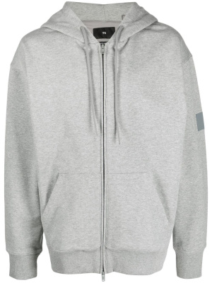 

Organic cotton zip-up hoodie, Y-3 Organic cotton zip-up hoodie