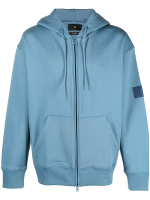 

Zip-up organic-cotton hoodie, Y-3 Zip-up organic-cotton hoodie
