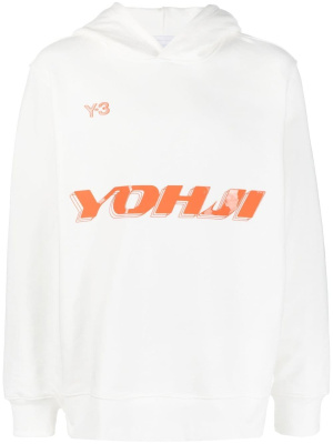 

Logo print hoodie, Y-3 Logo print hoodie