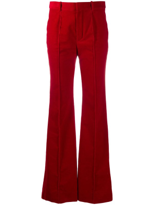 

High-waisted straight-leg trousers, Saint Laurent High-waisted straight-leg trousers