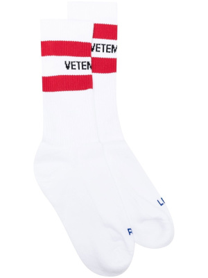 

Logo-print ankle socks, VETEMENTS Logo-print ankle socks