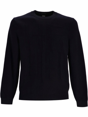 

Modesto embossed logo jumper, BOSS Modesto embossed logo jumper