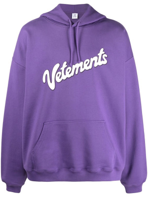 

Sweet logo-print drawstring hoodie, VETEMENTS Sweet logo-print drawstring hoodie