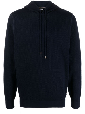 

Fine-knit cotton hoodie, BOSS Fine-knit cotton hoodie