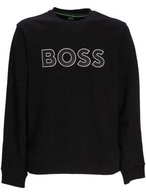 

Logo-print detail sweatshirt, BOSS Logo-print detail sweatshirt