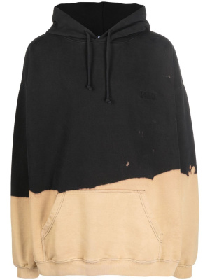 

Bleached-effect oversized hoodie, VETEMENTS Bleached-effect oversized hoodie