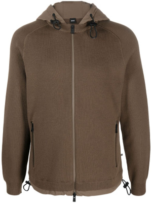 

Drawstring-hem hooded jacket, BOSS Drawstring-hem hooded jacket