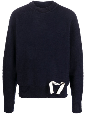 

High-neck knitted jumper, Jacquemus High-neck knitted jumper
