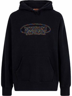 

X Missoni logo-embroidered hoodie "FW21", Supreme X Missoni logo-embroidered hoodie "FW21"