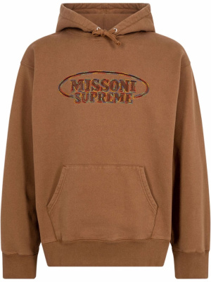 

X Missoni logo-embroidered hoodie "FW21", Supreme X Missoni logo-embroidered hoodie "FW21"
