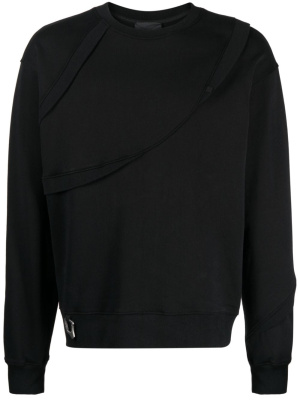 

Long-sleeve cotton sweatshirt, HELIOT EMIL Long-sleeve cotton sweatshirt