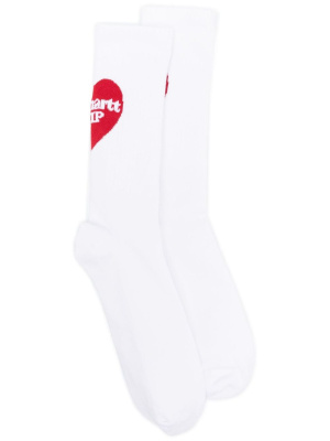 

Logo-embroidered knitted socks, Carhartt WIP Logo-embroidered knitted socks