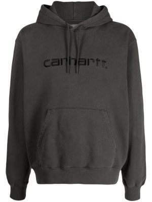 

Logo-embroidered long-sleeve hoodie, Carhartt WIP Logo-embroidered long-sleeve hoodie