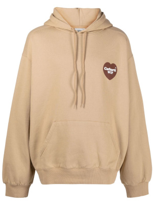 

Logo-print cotton hoodie, Carhartt WIP Logo-print cotton hoodie