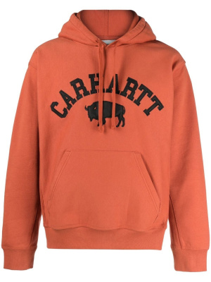 

Locker logo-embroidered hoodie, Carhartt WIP Locker logo-embroidered hoodie