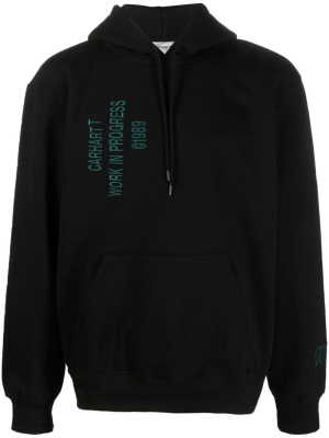 

Logo-patch cotton hoodie, Carhartt WIP Logo-patch cotton hoodie