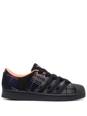 

Superstar Supermodified lace-up sneakers, Adidas Superstar Supermodified lace-up sneakers