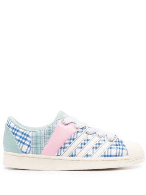 

Patchwork-pattern low-top sneakers, Adidas Patchwork-pattern low-top sneakers