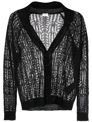 

Button-down fitted cardigan, Saint Laurent Button-down fitted cardigan