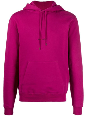 

Logo-print oversized hoodie, Saint Laurent Logo-print oversized hoodie