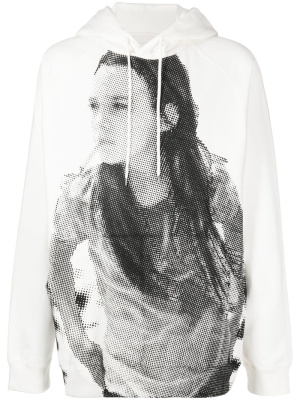

Graphic-print cotton hoodie, Takahiromiyashita The Soloist Graphic-print cotton hoodie