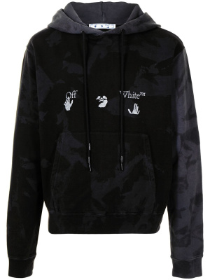 

Tie-dye slim hoodie, Off-White Tie-dye slim hoodie