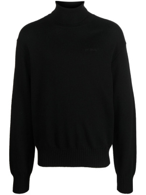 

Roll-neck wool jumper, Off-White Roll-neck wool jumper