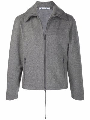 

Zip-up cardigan, Off-White Zip-up cardigan