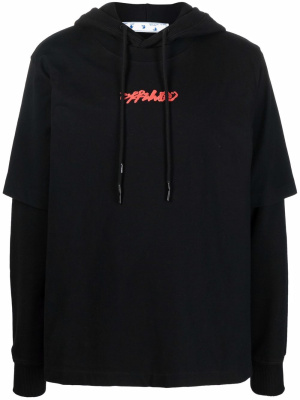 

Arrows-print hoodie, Off-White Arrows-print hoodie