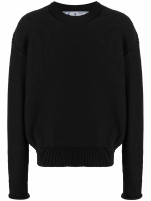 

Wave crew-neck jumper, Off-White Wave crew-neck jumper