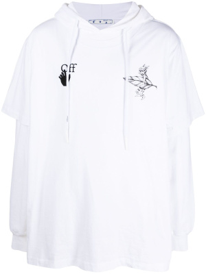 

Graphic-print hoodie, Off-White Graphic-print hoodie