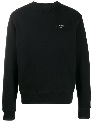 

Arrow slim-fit sweatshirt, Off-White Arrow slim-fit sweatshirt