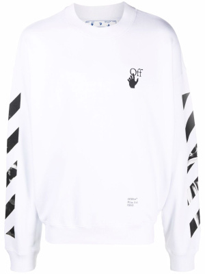 

Caravaggio Arrows printed sweatshirt, Off-White Caravaggio Arrows printed sweatshirt