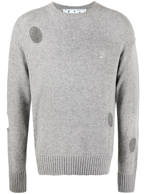 

Meteor-Holes jumper, Off-White Meteor-Holes jumper