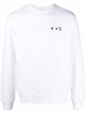 

Chest-logo crewneck sweatshirt, Off-White Chest-logo crewneck sweatshirt