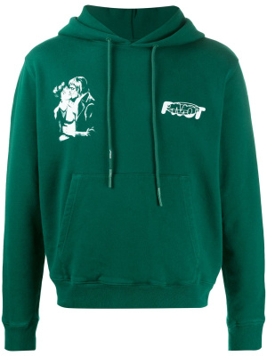 

Kiss 21 print hoodie, Off-White Kiss 21 print hoodie