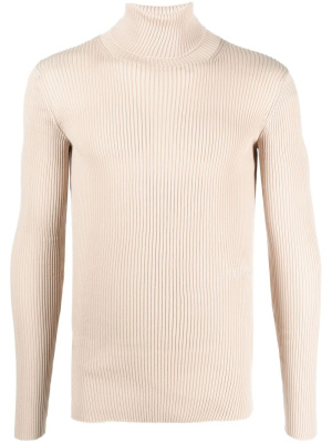 

Ribbed turtleneck jumper, Off-White Ribbed turtleneck jumper