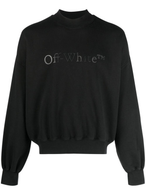 

Bookish logo-print sweatshirt, Off-White Bookish logo-print sweatshirt