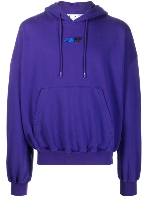 

Embroidered logo hoodie, Off-White Embroidered logo hoodie
