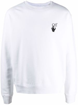 

Caravaggio logo sweatshirt, Off-White Caravaggio logo sweatshirt