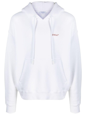 

Scratch Arrow-print cotton hoodie, Off-White Scratch Arrow-print cotton hoodie