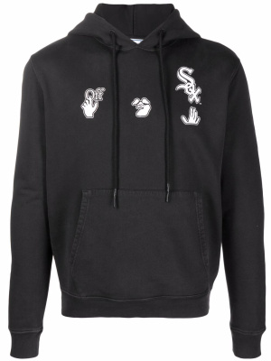 

Chicago White Sox logo-print hoodie, Off-White Chicago White Sox logo-print hoodie