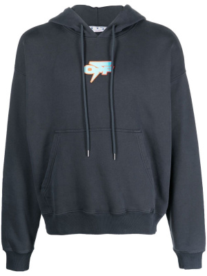 

Degradé Thund cotton hoodie, Off-White Degradé Thund cotton hoodie